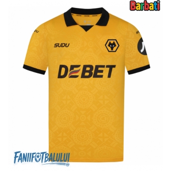 Wolves Tricou Fotbal Replică 2025-26 Barbati Acasa